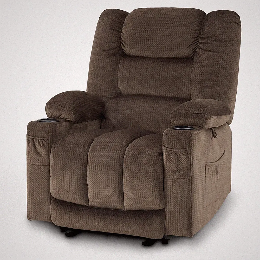 Lovupet Electric Power Recliner Chair with Heat and Massage 6079